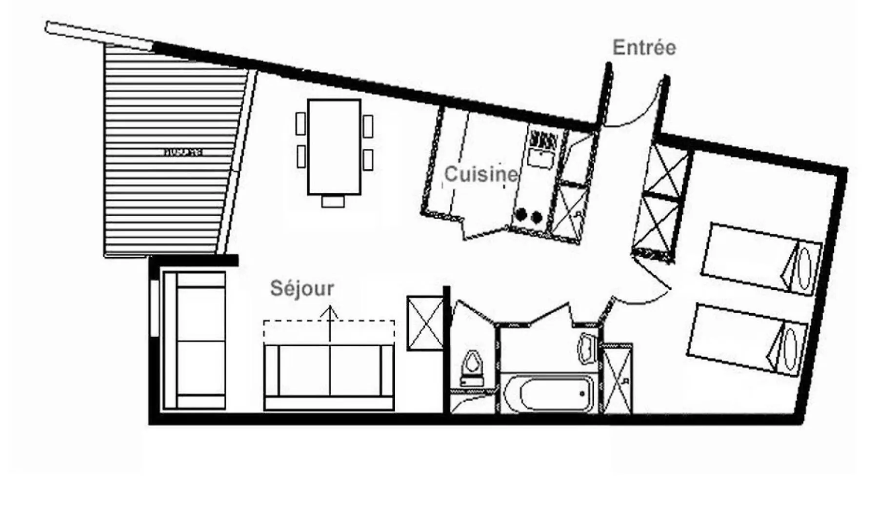 Residence Origanes - Appartement Confortable - Depart Et Retour Skis Aux Pieds - Balcon Parking Inclus Mae-1034 Saint-Martin-de-Belleville Apartman