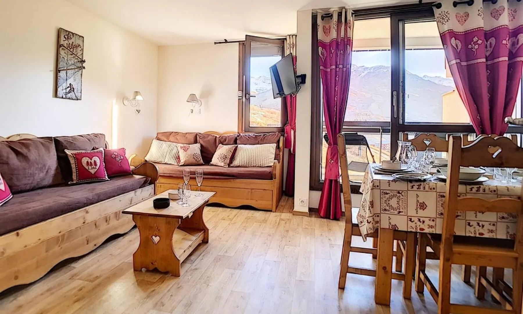 Residence Origanes - Appartement Confortable - Depart Et Retour Skis Aux Pieds - Balcon Parking Inclus Mae-1034 Saint-Martin-de-Belleville