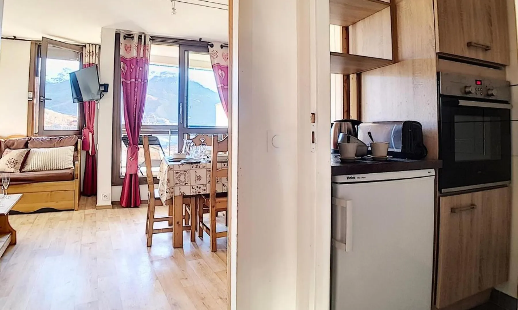 Residence Origanes - Appartement Confortable - Depart Et Retour Skis Aux Pieds - Balcon Parking Inclus Mae-1034 Saint-Martin-de-Belleville Apartman