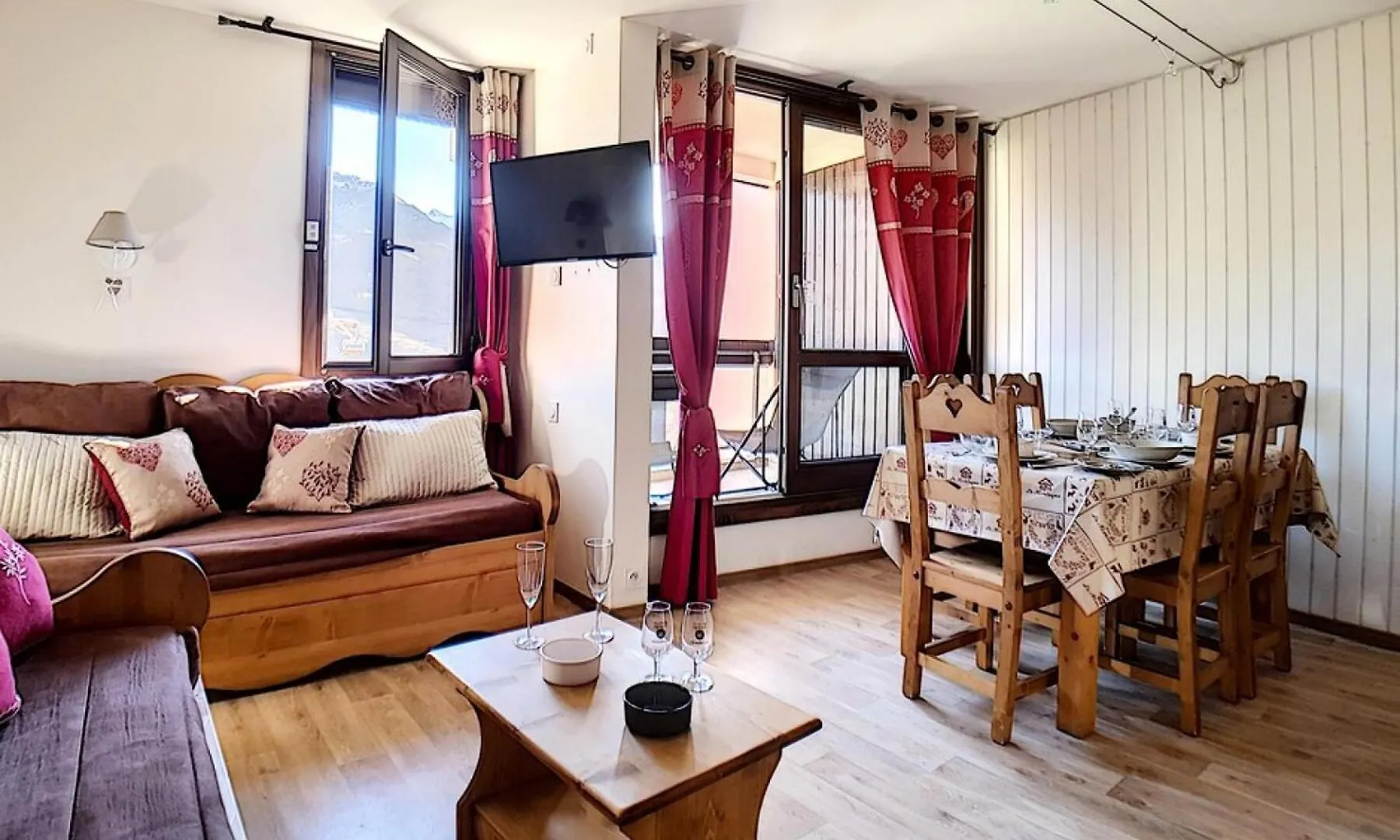 Residence Origanes - Appartement Confortable - Depart Et Retour Skis Aux Pieds - Balcon Parking Inclus Mae-1034 Saint-Martin-de-Belleville